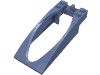 Набор LEGO Windscreen 10 x 4 x 2 Curved with Bubble Cutout and Single Hinge Finger, Sand Blue