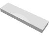 Набор LEGO Tile 1 x 4 with Groove, Chrome Silver