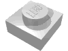 Набор LEGO Plate 1 x 1, Chrome Silver