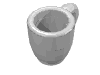 Набор LEGO Scala Utensil Cup, Chrome Silver