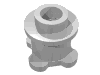 Набор LEGO Brick 1 x 1 x 2/3 Round with Scala Base, Chrome Silver