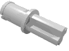 Набор LEGO Technic Axle Pin without Friction Ridges Lengthwise, Chrome Silver