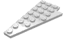 Набор LEGO Wedge Plate 8 x 4 Wing Left, Chrome Silver