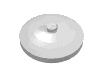 Набор LEGO Dish 4 x 4 Inverted [Radar], Chrome Silver