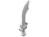 Набор LEGO Minifig Sword - Scimitar, Chrome Silver