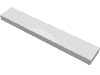Набор LEGO Tile 1 x 6 with Groove, Chrome Silver