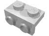 Набор LEGO Bracket 1 x 2 - 1 x 2, Chrome Silver