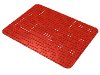 Набор LEGO Baseplate 24 x 32 with Dots Print [358], Красный