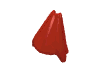 Набор LEGO Minifig Hat High Cone Shaped, Красный