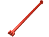 Набор LEGO Hinge Bar 12L with 3 Fingers and Open End Stud, Красный