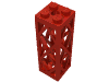 Набор LEGO Support 2 x 2 x 5 Lattice Pillar, Complete Assembly, Красный
