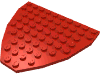 Набор LEGO Boat Bow Plate 9 x 10, Красный