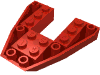 Набор LEGO Boat Bow Brick 6 x 6 x 1, Красный