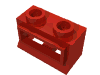 Набор LEGO Window 1 x 2 x 1, Красный