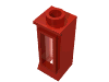 Набор LEGO Window 1 x 1 x 2 with Glass, Красный