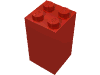 Набор LEGO Brick 2 x 2 x 3, Красный