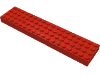 Набор LEGO Brick 4 x 18, Красный