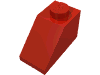 Набор LEGO Slope 45В° 2 x 1 - without Bottom Tube, Красный