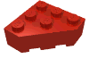 Набор LEGO Wedge 3 x 3 Cut Corner, Красный
