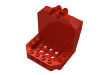 Набор LEGO Cockpit 6 x 6 x 5 with Hinge, Красный