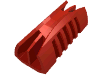 Набор LEGO Grille 1 x 4 [Two Pins], Красный