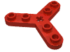 Набор LEGO Technic, Plate Rotor 3 Blade with Smooth Ends and 6 Studs (Propeller), Красный
