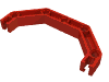Набор LEGO Znap Beam 9, 5 Holes, 4 Bends (Half-Octagon), Красный