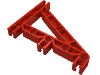 Набор LEGO Znap Beam 9, 8 Holes, Triangular, Красный