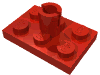 Набор LEGO Plate Special 2 x 3 with Helicopter Rotor Holder, Красный