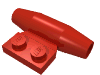 Набор LEGO Engine - Smooth, Small 1 x 2 Side Plate [No Axle Holders], Красный