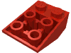 Набор LEGO Slope Inverted 33В° 3 x 2 [Connections between Studs], Красный