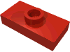 Набор LEGO Plate Special 1 x 2 with 1 Stud without Groove (Jumper), Красный
