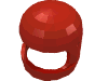 Набор LEGO Minifig Helmet Classic with Thick Chin Guard and Visor Dimples, Красный