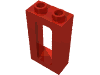 Набор LEGO Window 1 x 2 x 3 Train, Красный