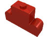 Набор LEGO Brick Curved 1 x 4 x 2 Centre Stud Top [aka Fabuland Radiator], Красный