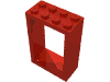 Набор LEGO Door Frame 2 x 4 x 5, Красный