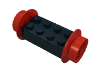 Набор LEGO Brick, Modified 2 x 4 with Wheels, Freestyle Red, Красный