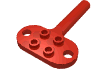 Набор LEGO Motor Wind-Up 4 x 10 x 3 Key, Красный