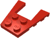 Набор LEGO Wedge Plate 4 x 4, Красный