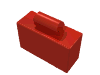 Набор LEGO Minifig Briefcase, Красный