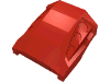 Набор LEGO Slope Curved 2 x 2 No Studs - 3 Recessed Side Ports, Красный