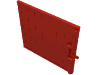 Набор LEGO Door Sliding - Type 1, Красный