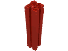 Набор LEGO Support 2 x 2 x 8 with Vertical Grooves on All Sides and Top Peg, Красный