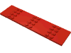Набор LEGO Plate Special 4 x 16 with 24 studs, Красный