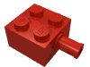 Набор LEGO Brick Special 2 x 2 with Pin and No Axle Hole, Красный