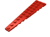 Набор LEGO Wedge Plate 12 x 3 Left, Красный