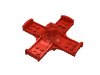 Набор LEGO Fabuland Merry-Go-Round Type 1 (Complete Assembly), Красный
