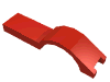 Набор LEGO Mudguard 1 x 4 1/2, Красный