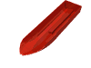 Набор LEGO Boat Hull Unitary 51 x 12 x 6, Base, Красный