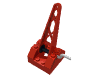 Набор LEGO Winch  4 x  4 x  2 with Sloped Top with Black Drum (Complete), Красный
